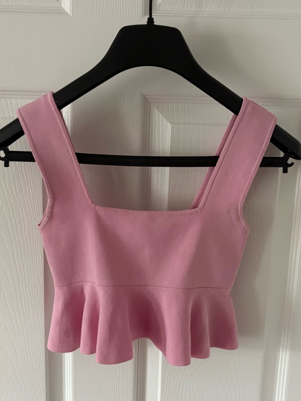 Zara Knit Peplum Tank Size S